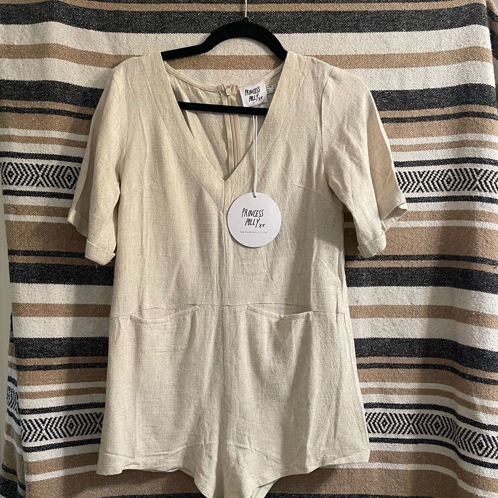 COPY - Princess Polly - Zara romper in natural! NWT